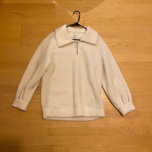 & Other Stories oversized fuzzy sweater